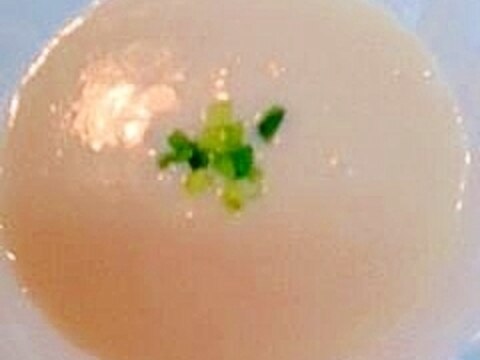 豆腐入りじゃがいもの和風スープ